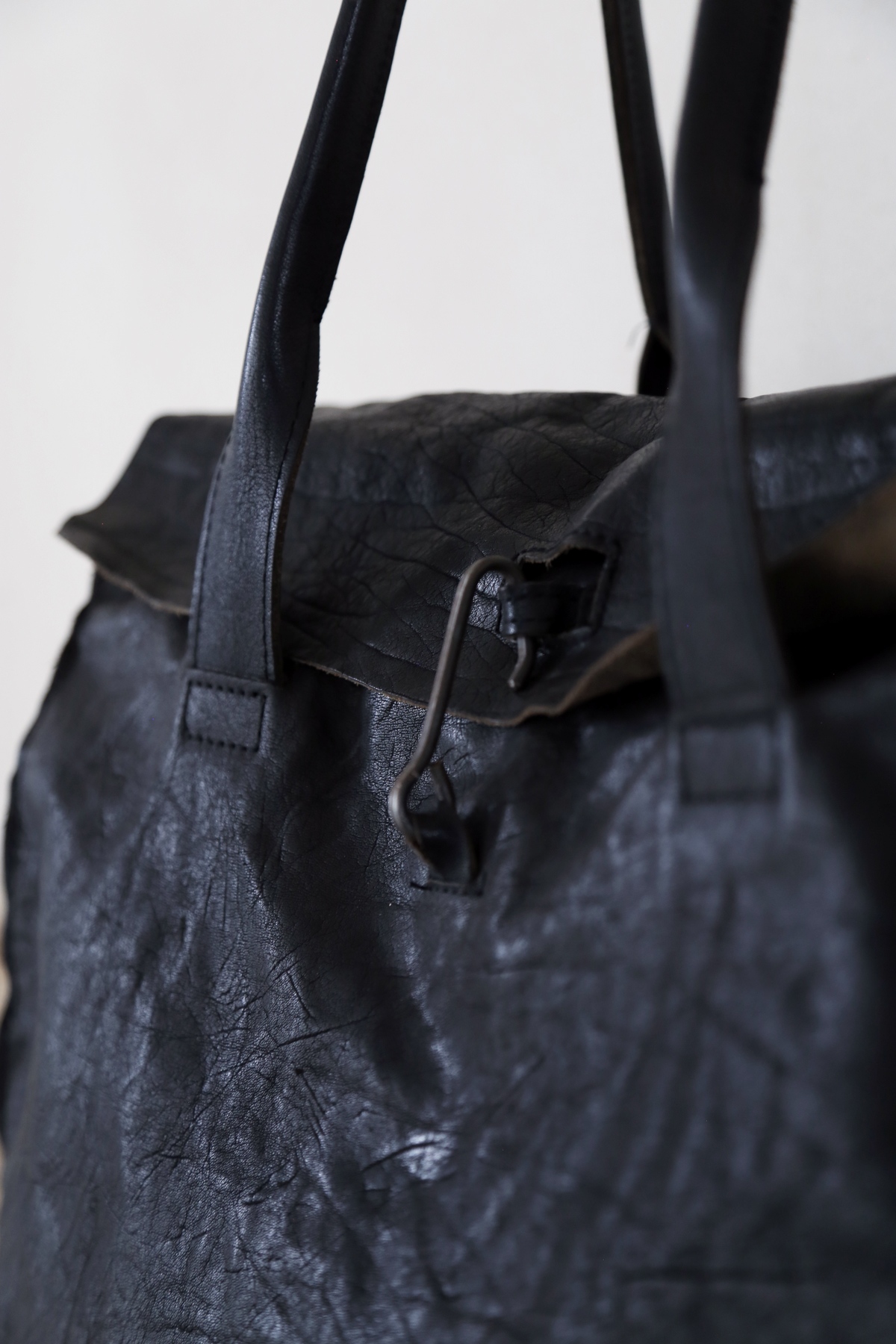 Black leather doctor's bag Belinda at