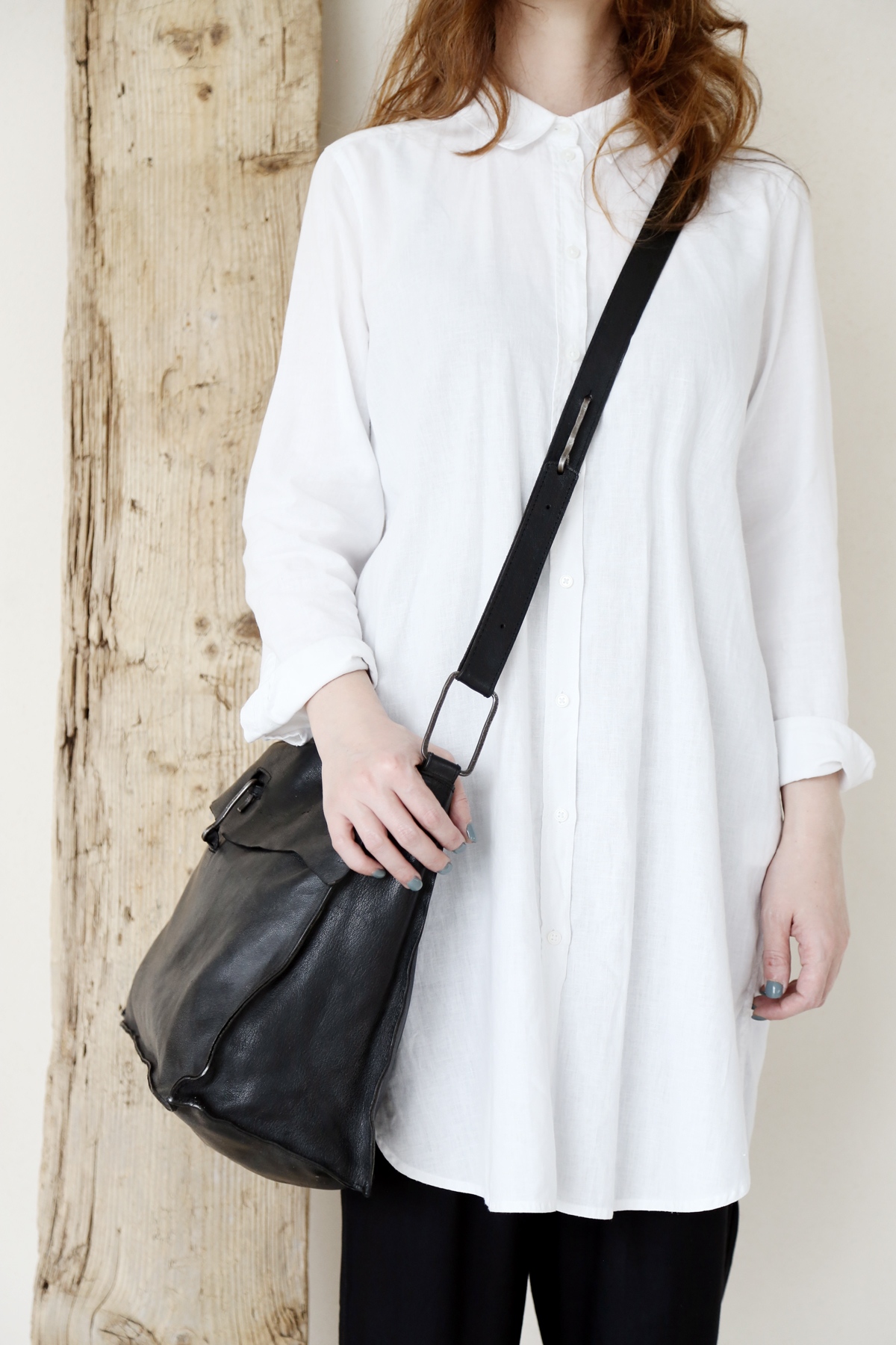 Doctor Crossbody Camel Black - Aged - Tagliovivo | Artisanal