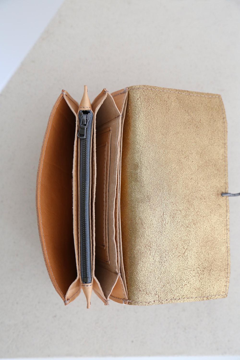 DIY Flap Wallet Leather Kit